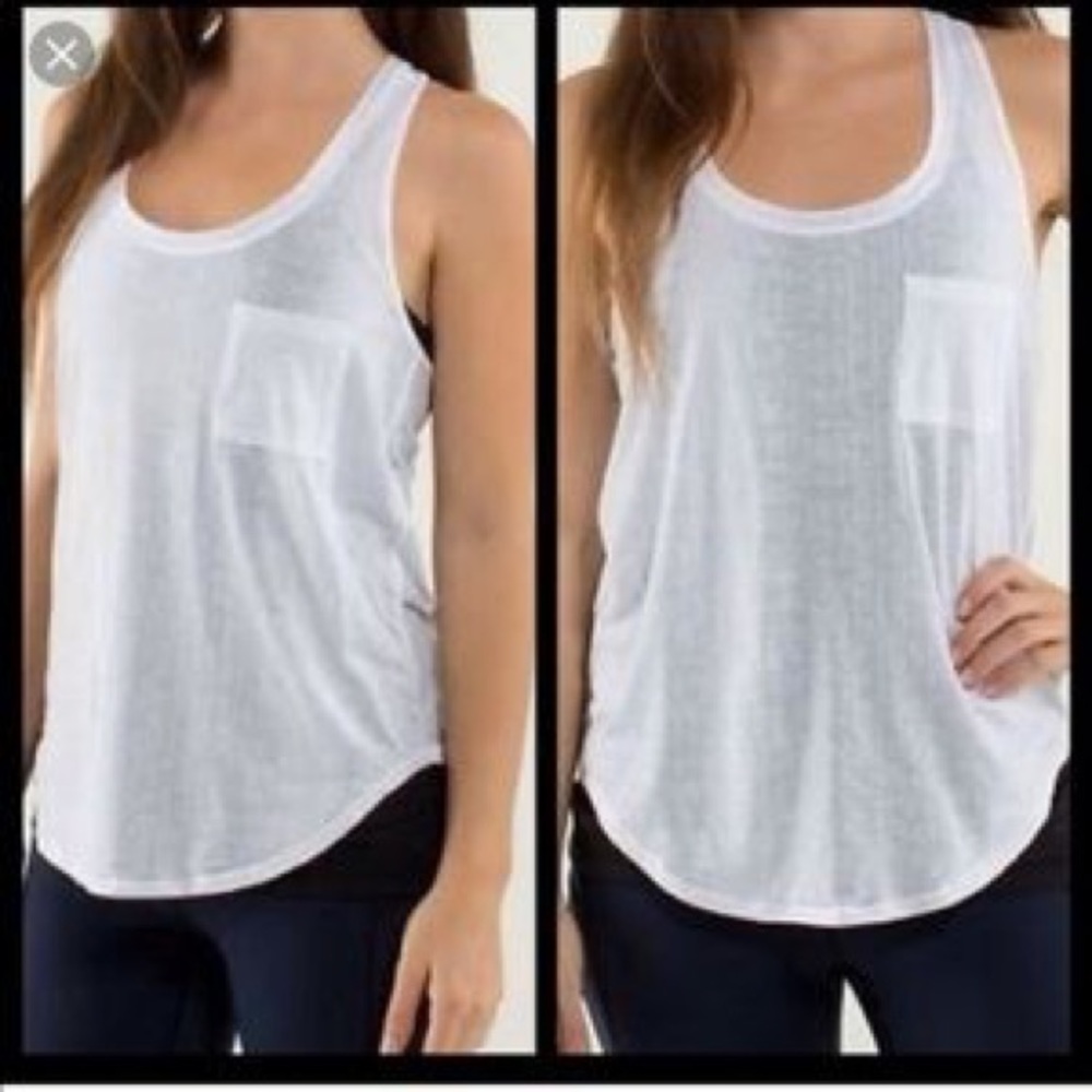 Lululemon Yogi Racerback Tank with Pocket